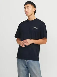 Jack & Jones Koszulka w kolorze granatowym - Koszulki męskie - miniaturka - grafika 1
