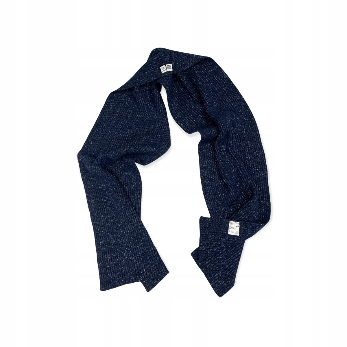 Granatowy szal damski UNIQLO