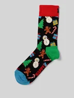 Skarpetki damskie - Skarpety o kroju regular fit z wyhaftowanym logo model ‘Bring It On’ - miniaturka - grafika 1