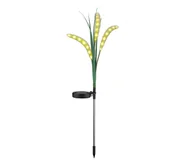 Lampy ogrodowe - LED Oświetlenie solarne FLORA LED/1,2V 3000K 600 mAh IP44 czarne - miniaturka - grafika 1