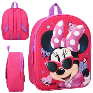 Vadobag Mały Plecak Przedszkolny Dziecięcy Myszka Minnie Nadruk 3D - Plecaki szkolne i tornistry - miniaturka - grafika 1