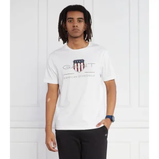 Gant T-shirt | Regular Fit - Koszulki męskie - miniaturka - grafika 1