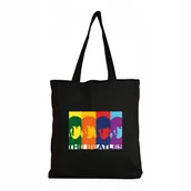 Torby i wózki na zakupy - Eko Torba na ramię Na Zakupy Shopper Prezent Torebka The Beatles Rock 2 - miniaturka - grafika 1