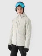 Kurtki męskie - 4F Kurtka narciarska membrana Dermizax 20000 męska - szara XXL - miniaturka - grafika 1