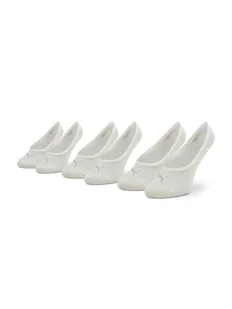 Puma Zestaw 3 par stopek unisex Footie 906930 30 Szary - Skarpetki męskie - miniaturka - grafika 1