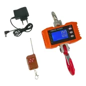 Wagi specjalistyczne - Solidna waga hakowa z udźwigiem do 500 kg i pilotem wagPRO H500P - miniaturka - grafika 1