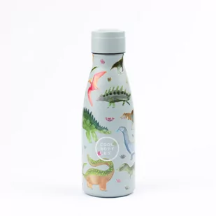 Cool Bottles Butelka termiczna Kids 260 ml Triple cool Dinos Planet - Zabawki do kąpieli - miniaturka - grafika 1