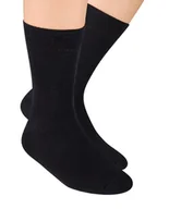 Skarpetki męskie - SKARPETY STEVEN 001 (kolor czarny, rozmiar 38-40) - miniaturka - grafika 1