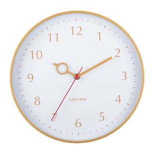 Zegar ścienny ø 30 cm Loupe – Karlsson - Zegary - miniaturka - grafika 1