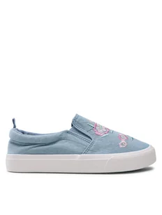 Nelli Blu Tenisówki 15972 Niebieski - Buty dla dziewczynek - miniaturka - grafika 1