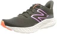 Trampki damskie - New Balance Damskie trampki 411v3, szare, 4 UK, szary, 37 EU - miniaturka - grafika 1
