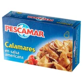 Konserwy i dania rybne - Kalmary w sosie amerykańskim PESCAMAR, 111 g - miniaturka - grafika 1