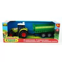 Traktor z przyczepą w pudełku (dźwięki) 030454 Dromader - Samochody i pojazdy dla dzieci - miniaturka - grafika 1