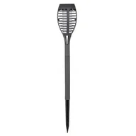 Lampy ogrodowe - Saska Garden Saska Garden pochodnia solarna tańczące płomyki 12 LED SMD 7,5x7,5x46,5CM 1039916 - miniaturka - grafika 1