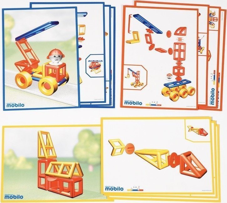 Klocki konstrukcyjne Mobilo 86 el.