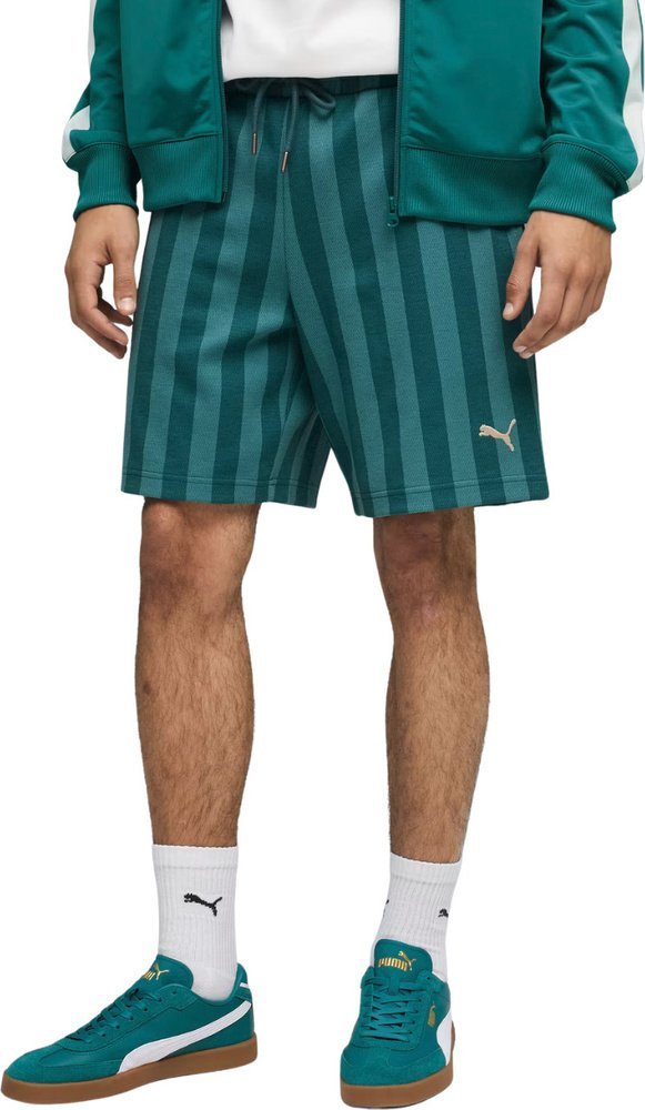 Puma Spodenki męskie Puma Class 8 zielone 692355 41 S