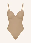 Body - Skims Body Z Fiszbinami Skims Ultimate Body Z Efektem Modelującym Sylwetkę beige - miniaturka - grafika 1