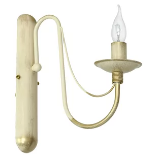Aldex Kinkiet 1pł 397C9 RÓŻA KREMOWA ALD397C9 - Lampy ścienne - miniaturka - grafika 1