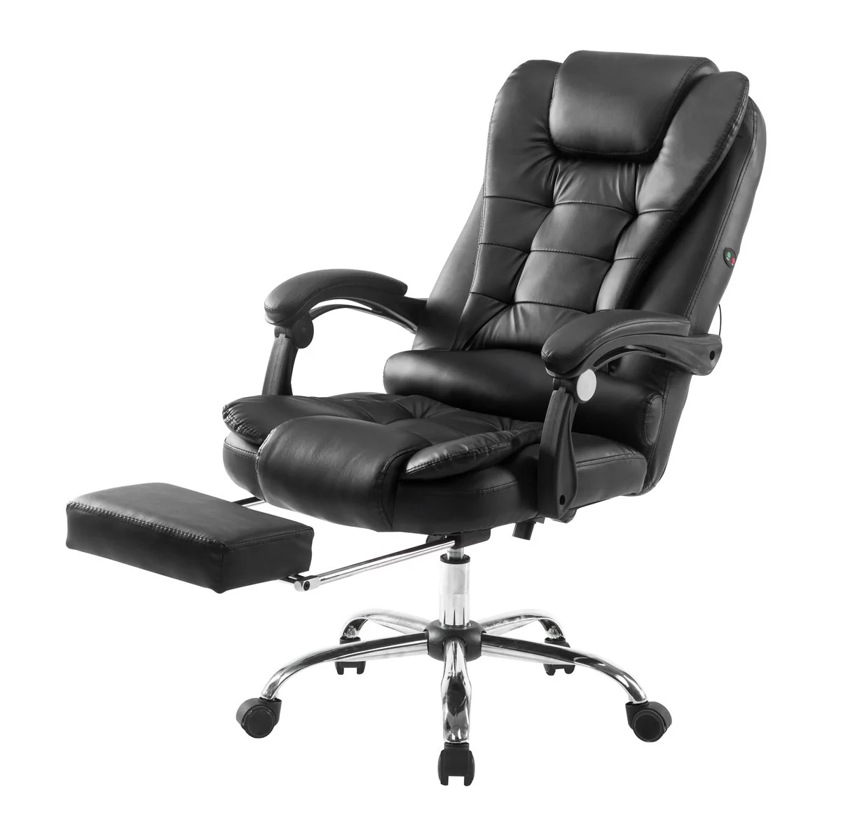 Fotel PRESTO SL-11, czarny, 108x66x51 cm