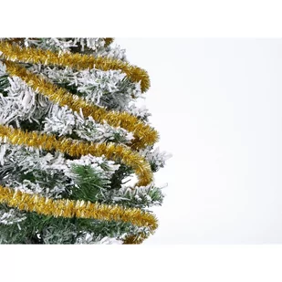 Girlanda Łańcuch Gęsty Na Choinkę 20Mm Złoty 3M - Oświetlenie świąteczne - miniaturka - grafika 1