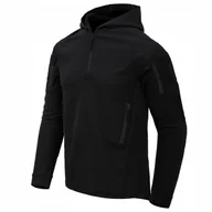 Bluzy męskie - Bluza Meska Z Kapturem Kangurka Range Hoodie Helikon Czarna - miniaturka - grafika 1