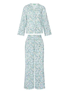 United Colors Of Benetton Piżama 4W313P00U Zielony Relaxed Fit - Piżamy damskie - miniaturka - grafika 1
