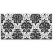 Podkładki na biurko - Duża mata na biurko Szary motyw vintage 120x60 cm - miniaturka - grafika 1