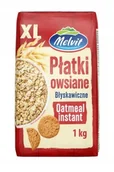 Płatki śniadaniowe i musli - Melvit Płatki owsiane błyskawiczne XL 1 kg - miniaturka - grafika 1