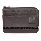 Portfele - Pepe Jeans Torebka z paskiem na karty Brązowy 11x7x1,5 cm Skóra by Joumma Bags, Brązowy brązowy, Talla única, Portfel na karty - miniaturka - grafika 1