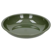Kuchnia turystyczne i akcesoria - Highlander unisex Deep Bowl 20 cm talerz z tworzywa sztucznego, zielony, 20 cm CP068-OG-01 - miniaturka - grafika 1