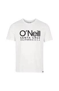 Koszulki męskie - O'Neill Męski T-shirt z krótkimi rękawami Von Cali podkoszulek (2 sztuki), 11010 śnieżnobiały, XS-S - grafika 1