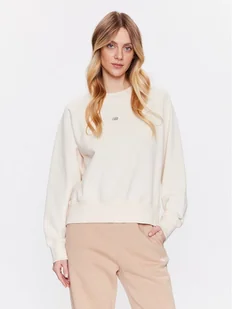 New Balance Bluza WT31500 Écru Oversize - Bluzy damskie - miniaturka - grafika 1
