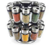 Pojemniki na przyprawy - Cole&Mason - Stojak obrotowy z pojemnikami na przyprawy MASTER 21 szt. - miniaturka - grafika 1