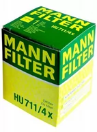 Filtry oleju - MANN Filtr oleju HU 711/4 x - miniaturka - grafika 1