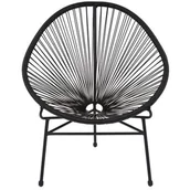 Fotele i krzesła ogrodowe - Fotel Arthur grafitowy - miniaturka - grafika 1