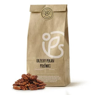 Orzechy pekan łuskane, połówki Zero Waste 500 g - Orzechy i nasiona - miniaturka - grafika 1