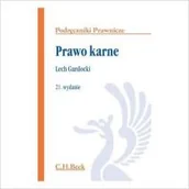 Prawo - C.H. Beck Prawo karne wyd 21 - miniaturka - grafika 1