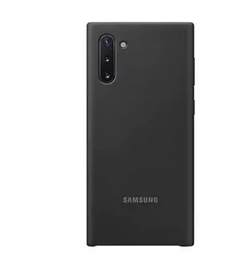 Komsa EF-PN970TBEGWW Silicone Cover Black Note 10 - Etui i futerały do telefonów - miniaturka - grafika 1