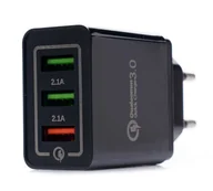 Ładowarki do telefonów - ŁADOWARKA SIECIOWA FAST CHARGE KD1236 - miniaturka - grafika 1