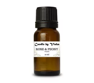 Olejek zapachowy - Rose & Peony - Candle by Visha - 10 ml - Aromaterapia - miniaturka - grafika 1