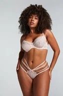 Majtki damskie - Hunkemöller Stringi Lorraine Różowy - miniaturka - grafika 1