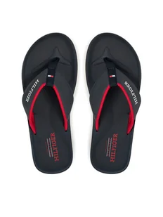 Tommy Hilfiger Japonki Padded Comfort Hilfiger B Sandal FM0FM05440 Granatowy - Klapki i japonki męskie - miniaturka - grafika 1