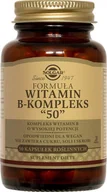 Suplementy naturalne - Solgar VIT. B complex50 100 Cap vegeta (przyprawa) E1121 - miniaturka - grafika 1
