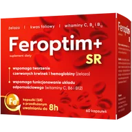Witaminy i minerały - Feroptim+ SR, 60 kapsułek - miniaturka - grafika 1
