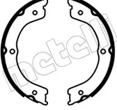 Szczęki hamulcowe - Zestaw szczęk hamulcowych, hamulec postojowy Metelli 53-0690 - miniaturka - grafika 1