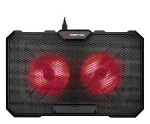Rampage Claw 5-17" RGB - Podkładki chłodzące pod laptopa - miniaturka - grafika 1