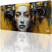 Podkładki pod mysz - DUŻA PODKŁADKA POD MYSZKĘ AI Lady 90x40 TILT Antypoślizgowa Dla gracza - miniaturka - grafika 1