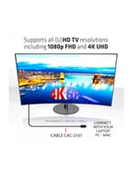 Kable komputerowe i do monitorów - Club 3D Mini DisplayPort Mini DisplayPort (wtyk-wtyk) 2m Czarny (CAC-2161) - miniaturka - grafika 1