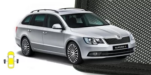 Zasłonki przeciwsłoneczne do Skoda Superb II kombi ŚCIEMNIJ.TO, 2 szt. - Akcesoria motoryzacyjne - miniaturka - grafika 1