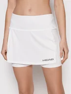 Tenis ziemny - Head Spódnica tenisowa Club Basic 814399 Biały Regular Fit - miniaturka - grafika 1